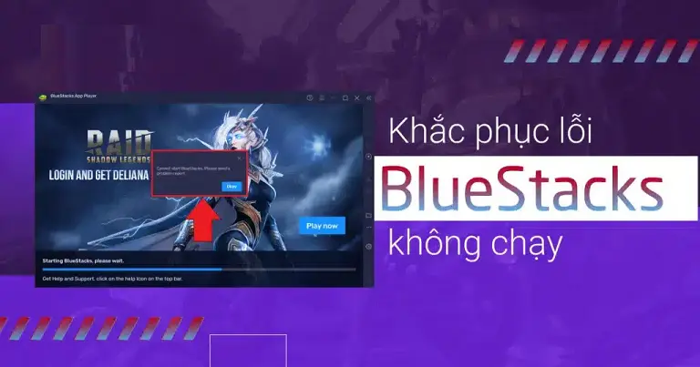 Khắc phục các sự cố thường gặp khi chơi giả lập bluestack chơi Man