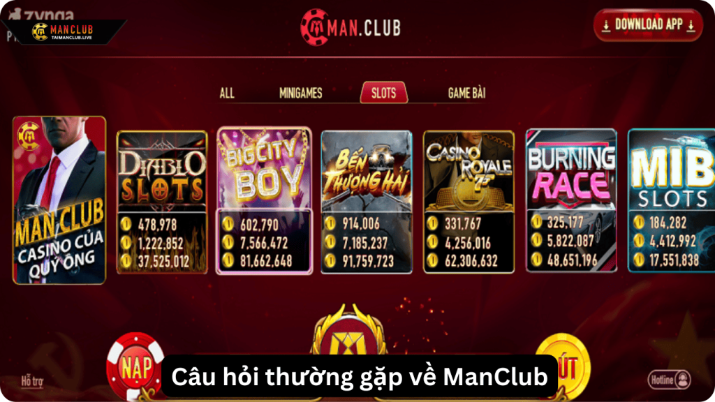 Câu hỏi thường gặp về ManClub